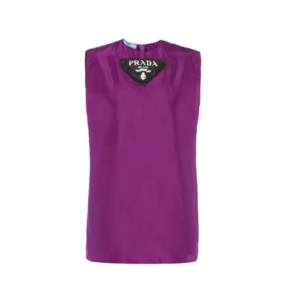 Prada Tafetta Top